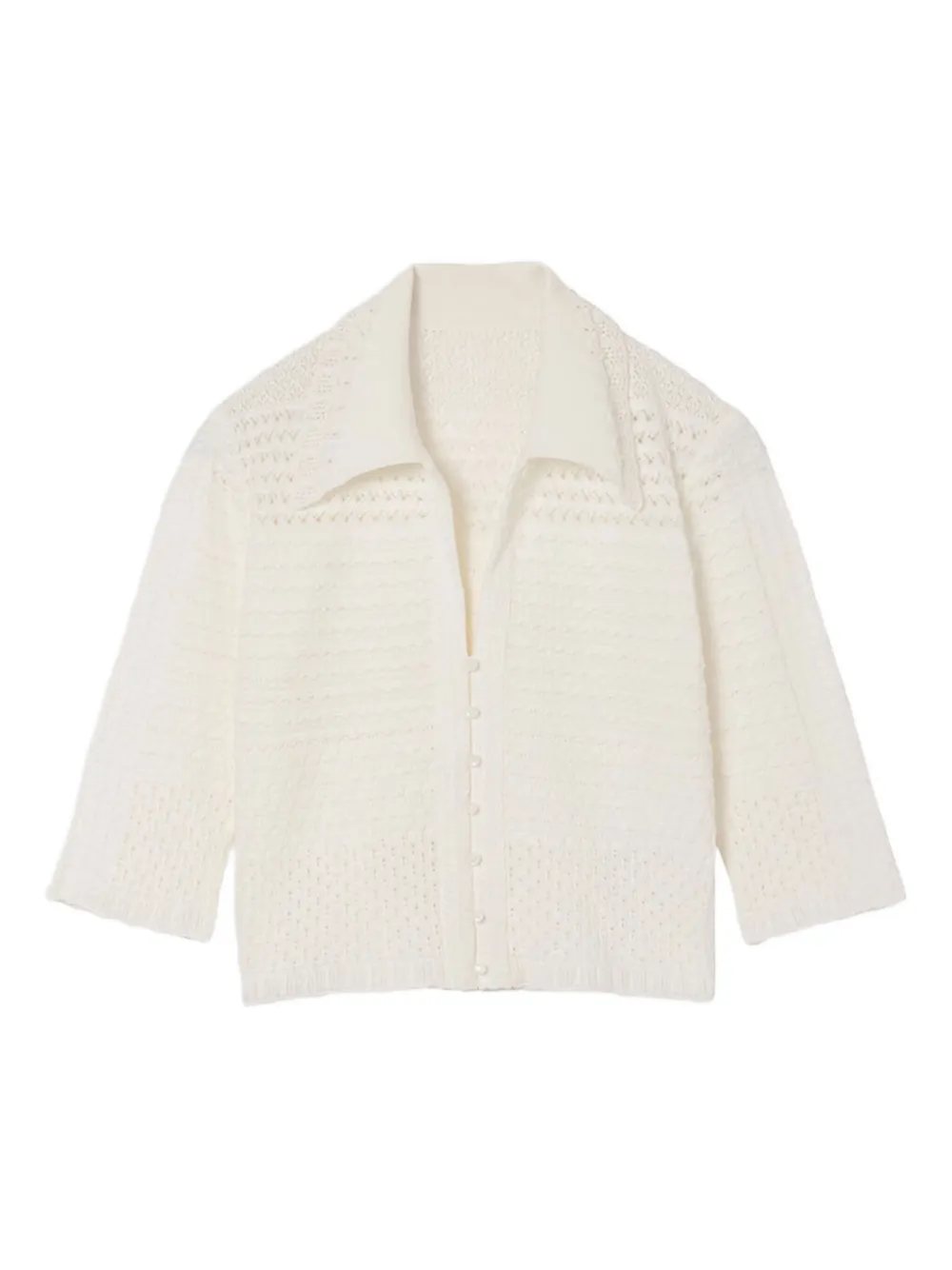 Mame Kurogouchi open-knit top | Neutrals | Image 1