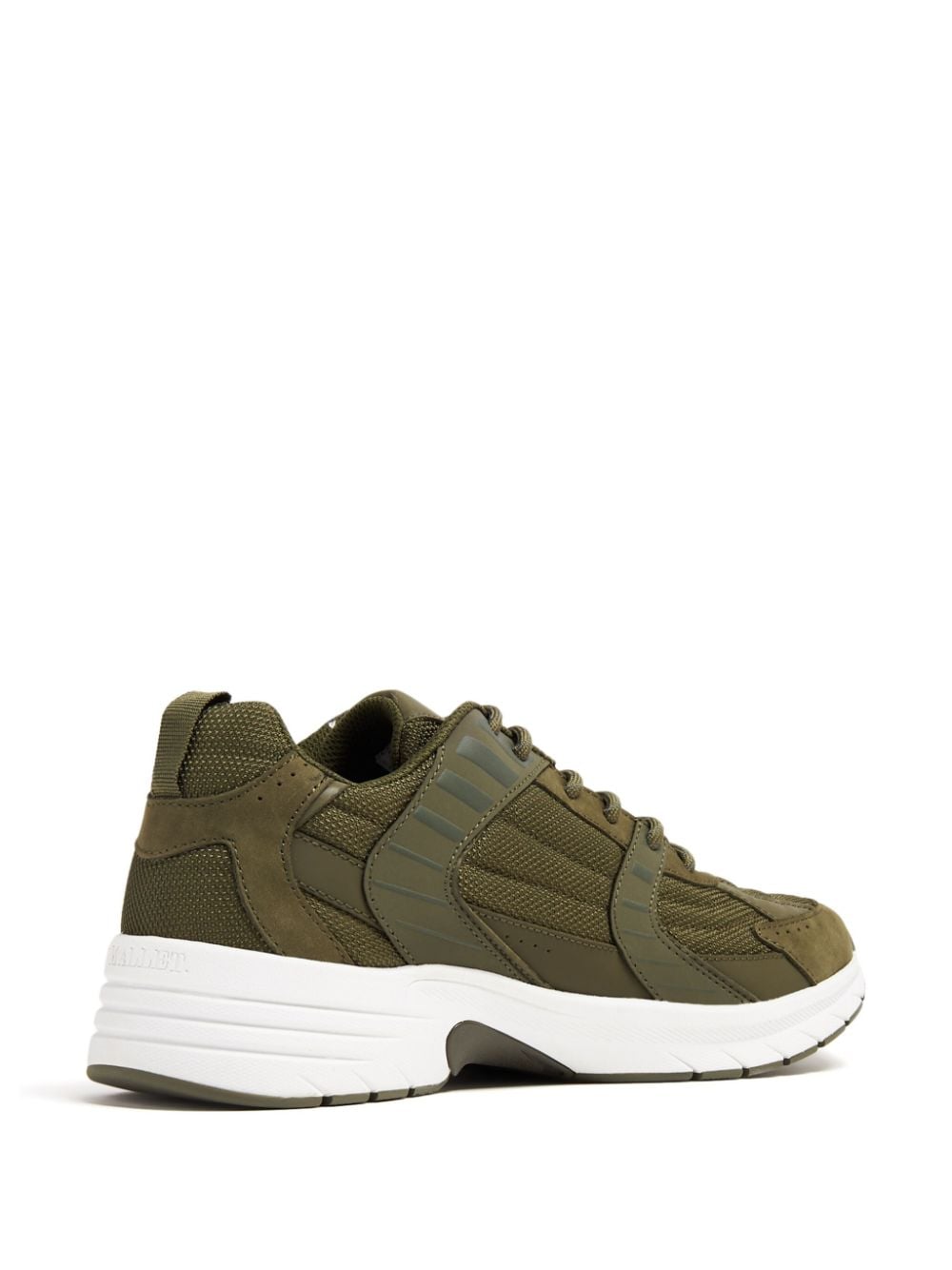 Shop Mallet Holloway Mesh Sneakers In Green