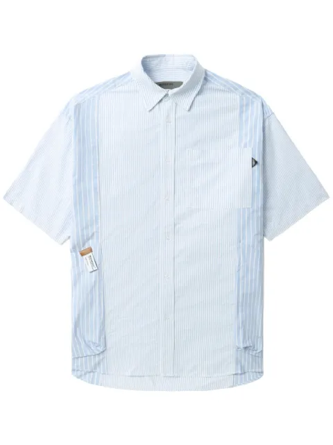 Musium Div. camisa con rayas estampadas