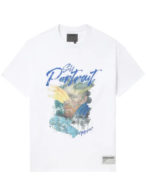 Musium Div. logo-print cotton T-shirt