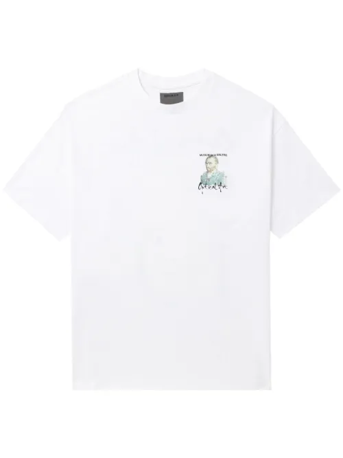 T-shirt en coton mélangé à imprimé - Musium Div. - Modalova