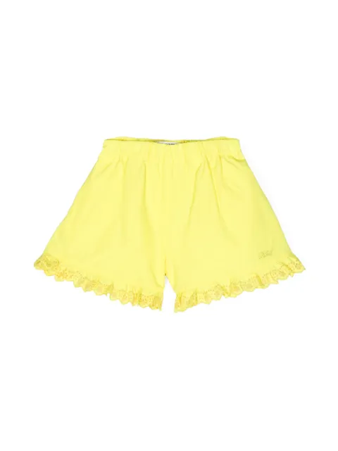 Philosophy Di Lorenzo Serafini Kids broderie anglaise-trim shorts