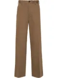 OUR LEGACY pressed-crease straight leg - Brown