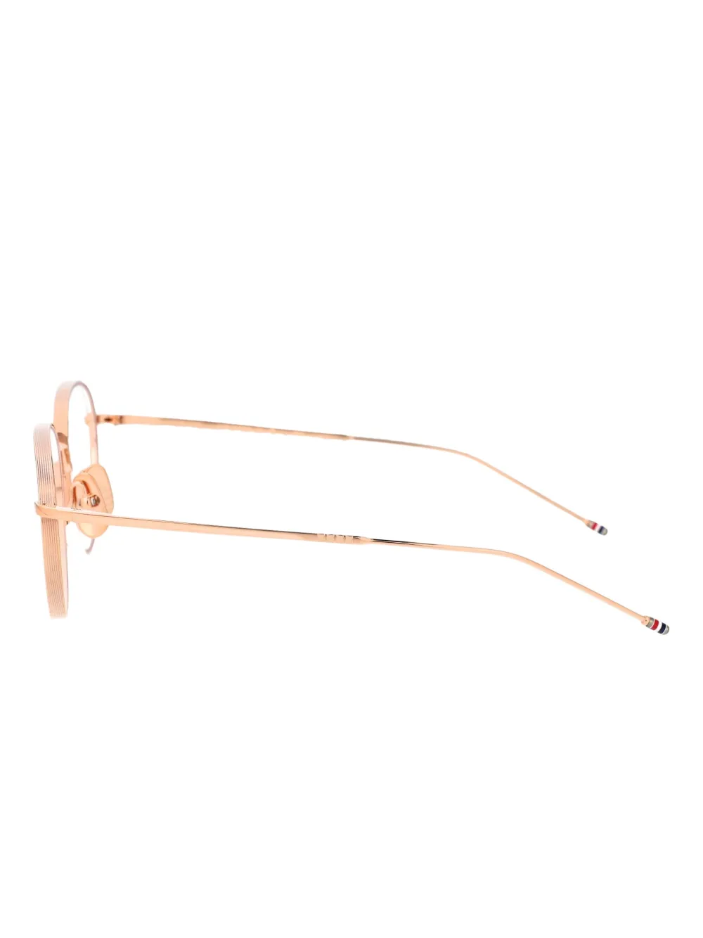 Thom Browne Eyewear round-frame titanium glasses | Men | Image 2