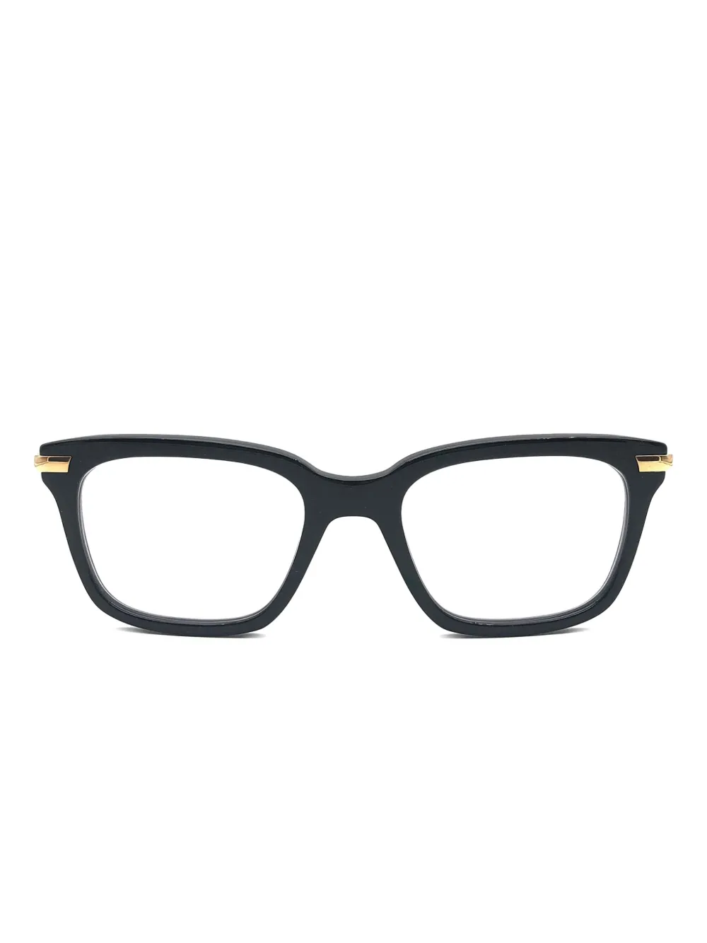 Thom Browne Eyewear Square Frame Glasses In Black