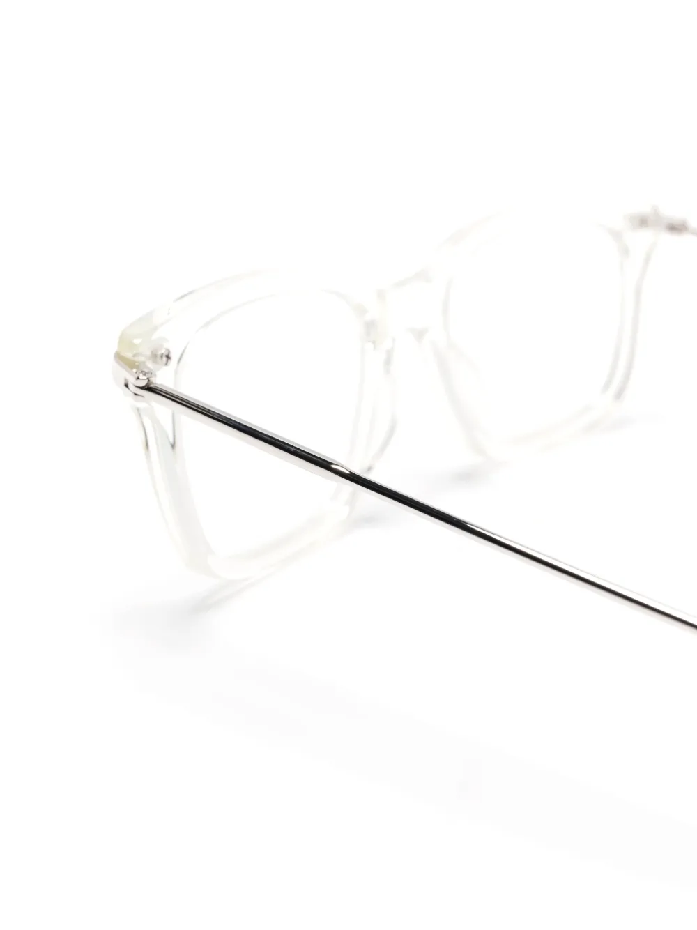 Thom Browne Eyewear Bril met vierkant montuur Wit