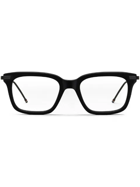 Thom Browne Eyewear rectangular-frame metal glasses