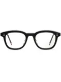 Thom Browne Eyewear rectangular-frame glasses - Black