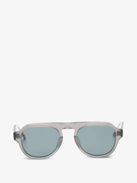 Thom Browne Eyewear 파일럿 프레임 틴트 선글라스