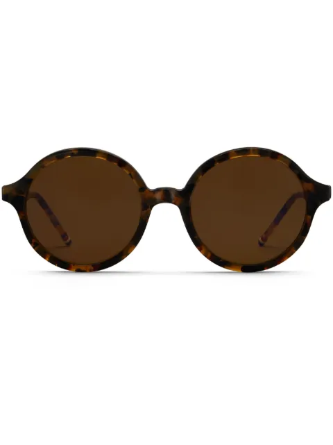 Thom Browne Eyewear tortoiseshell round-frame sunglasses