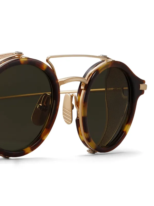 Thom Browne Eyewear UES804A サングラス | ブラウン | FARFETCH JP
