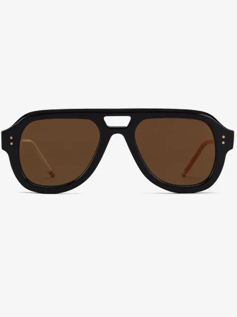 Thom Browne Eyewear lentes de sol estilo piloto