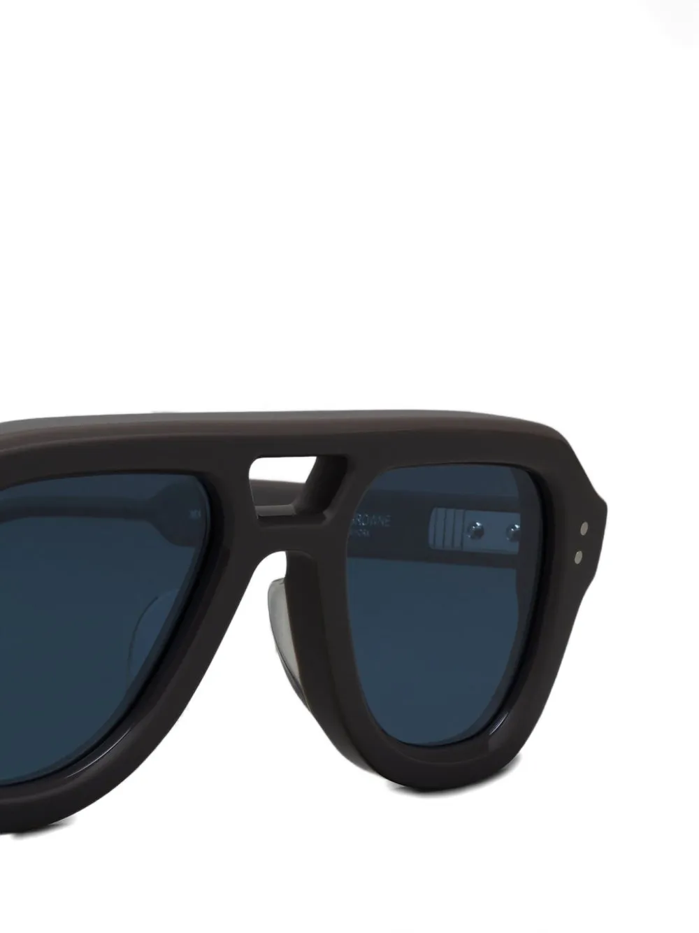 Thom Browne Double-bridge Sunglasses In Black