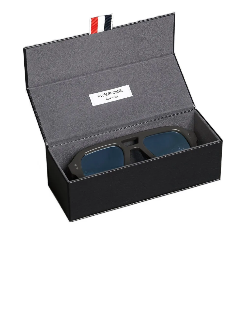 Thom Browne Double-bridge Sunglasses In Black
