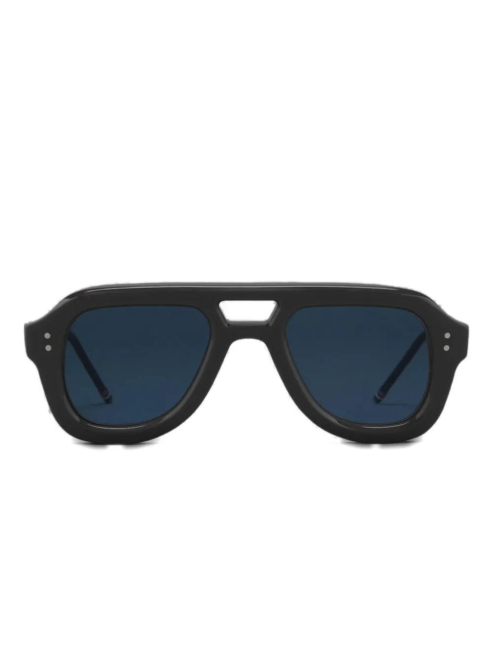 Thom Browne Double-bridge Sunglasses In Black