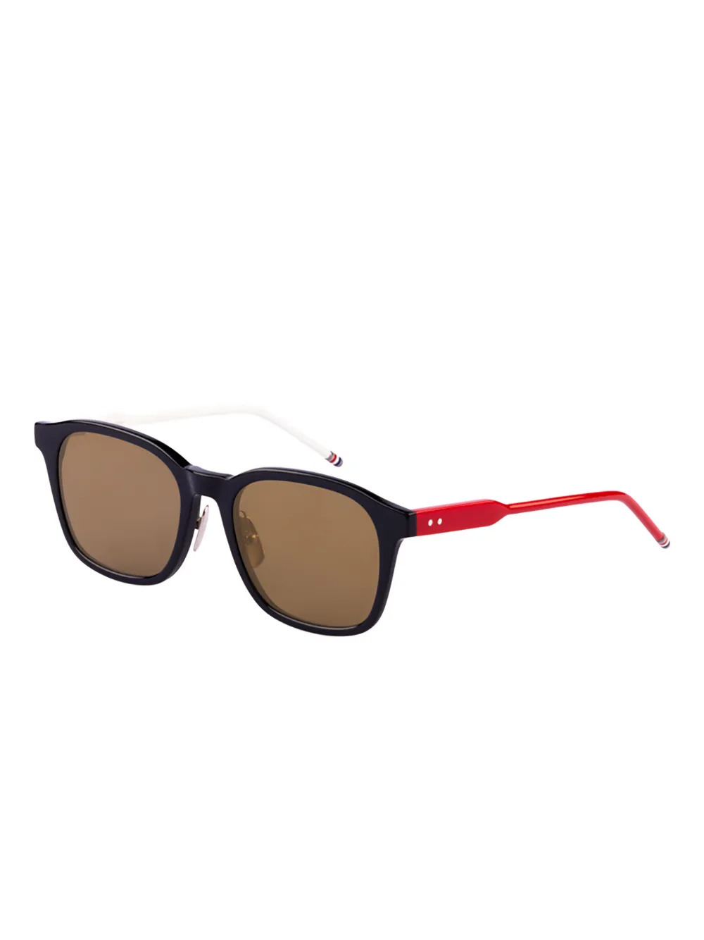 Thom Browne Eyewear UES934AG0002 964 NAVY WITH RED AND WHITE | Men | Image 2