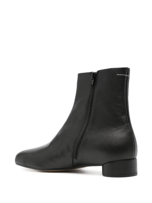 MM6 Maison Margiela Anatomic Boots | Black | FARFETCH