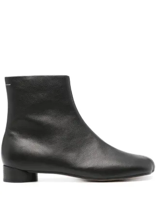 MM6 Maison Margiela Anatomic Boots | Black | FARFETCH