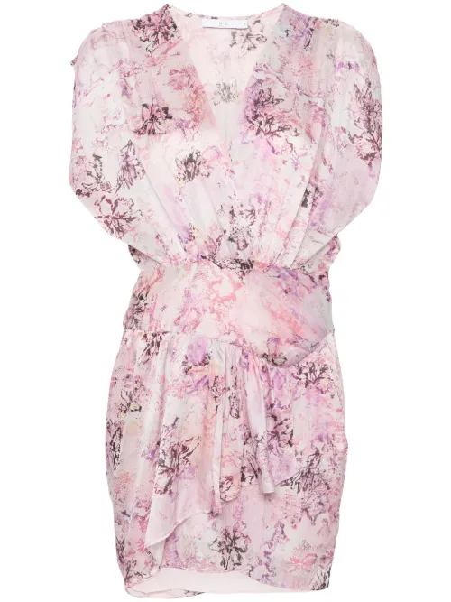 Robe courte Tia à fleurs - IRO - Modalova