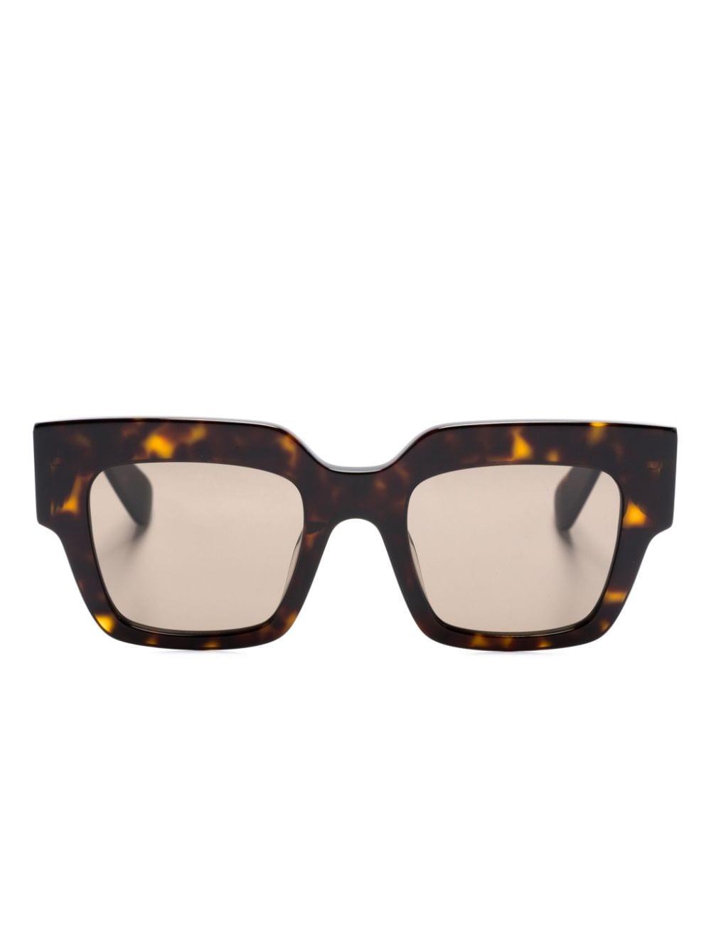 Kaleos Simone 3 Oversize Square-frame Sunglasses In Metallic