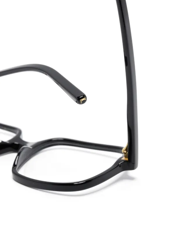 メガネ KALEOS FW25 Kaleos - Burres - 1 (BURRES 1) Kaleos Burres 1 oversize-frame Glasses | Black | FARFETCH JO