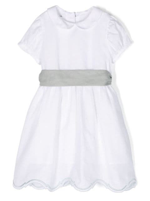 JESURUM BABY belted linen dress