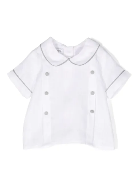 JESURUM BABY double-breasted linen blouse