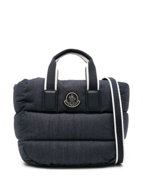 Moncler Diaper chambray tote bag