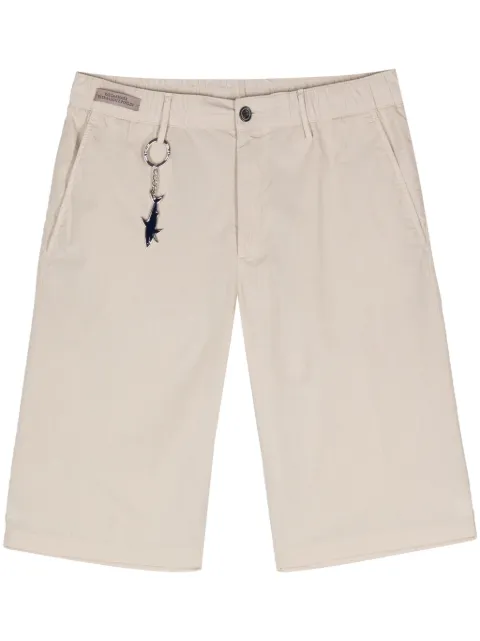 Paul & Shark keyring-attachment cotton shorts