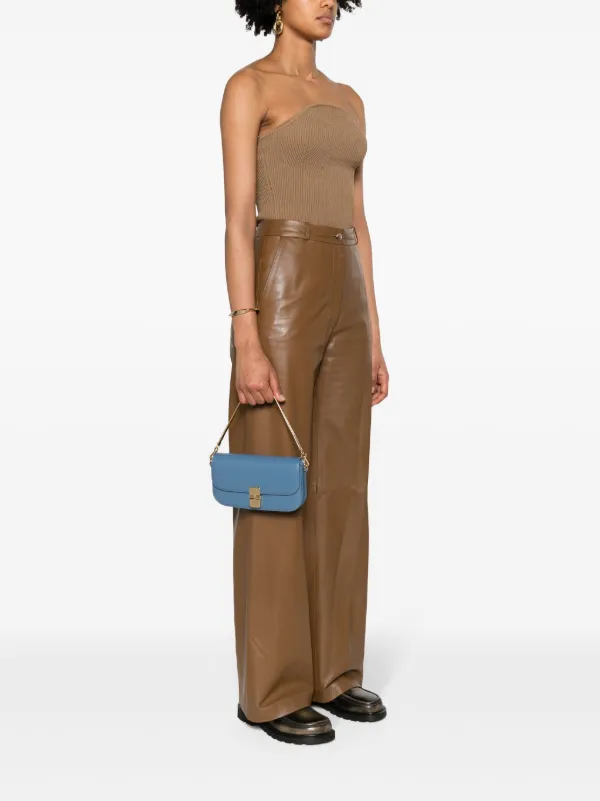 【関税込み】Grace Chaine Clutch - A.P.C. - Leather - Printed Grace Chaine clutch | Leopard-print pony-style leather