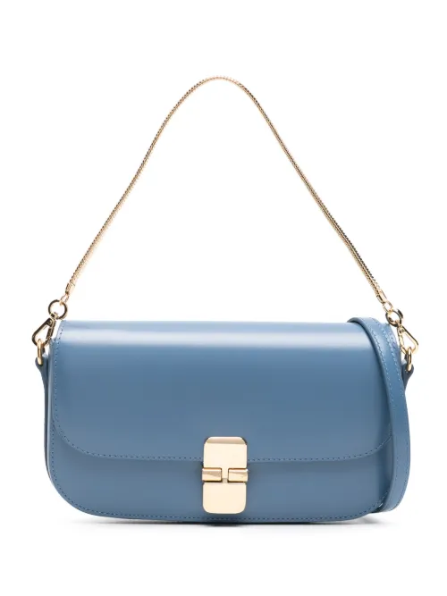 Pochette en cuir à anse en chaîne - A.P.C. - Modalova