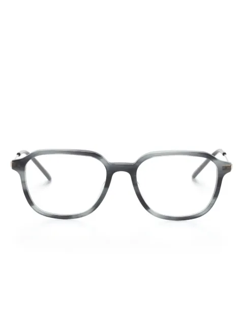 Gucci Eyewear lentes con armazón cuadrada estilo carey