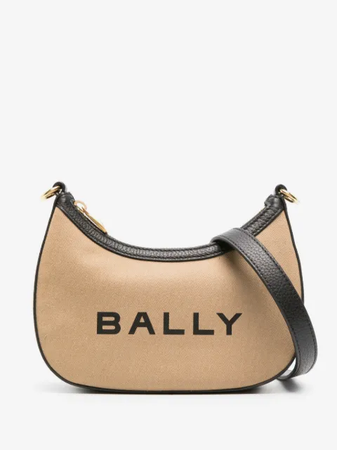 Bally Ellipse logo-print crossbody bag