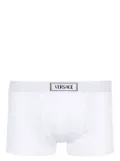 Versace jacquard-logo boxers - White