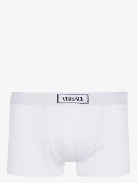 Versace jacquard-logo boxers