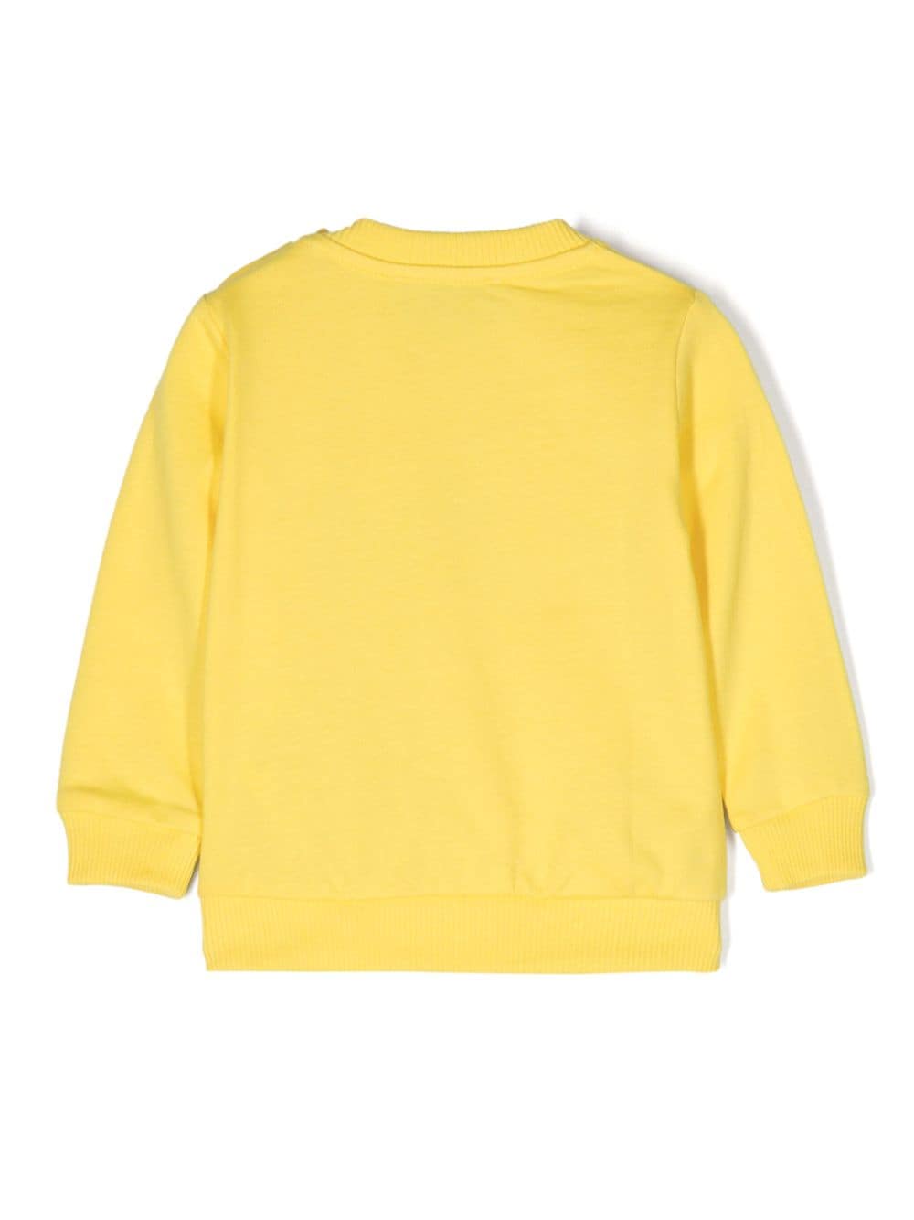 Shop Moschino Teddy Bear-print Sweatshirt In Yellow