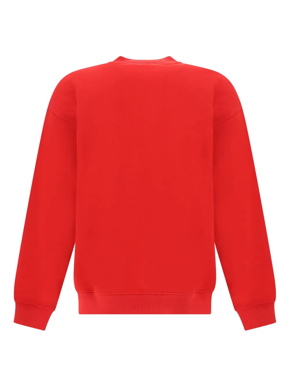 Diesel logo-patch cotton sweatshirt - Rood