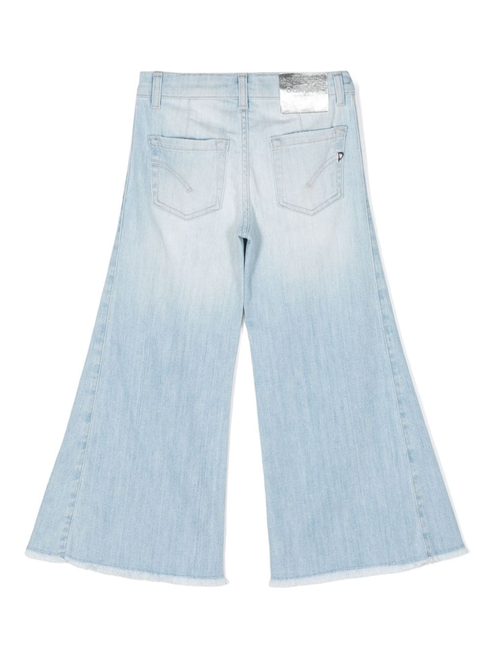 Shop Dondup Wide-leg Jeans In Blue