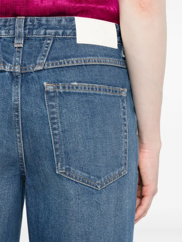 デニム・ジーパン CLOSED Gillan low waist jeans Blu Closed Gillan low-rise Flared Jeans | Blue | FARFETCH