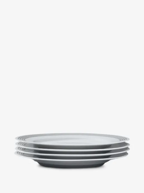 Thom Browne limoges-porcelain 4-Bar Haviland tea time plates set