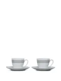 Thom Browne 4-bar coffee cup set - White
