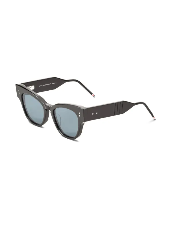 Thom Browne Eyewear キャットアイ サングラス | ブラック | FARFETCH JP