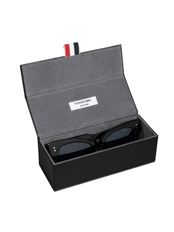 Thom Browne Eyewear キャットアイ サングラス | ブラック | FARFETCH JP