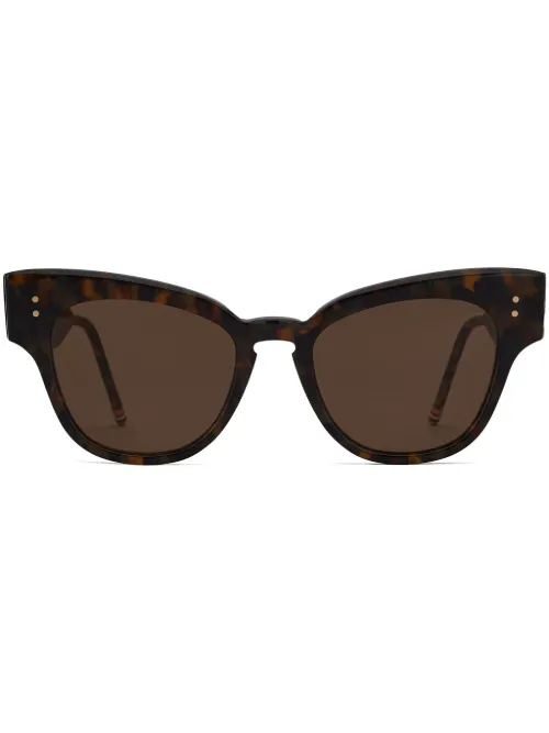 Lunettes de soleil à monture papillon - Thom Browne Eyewear - Modalova