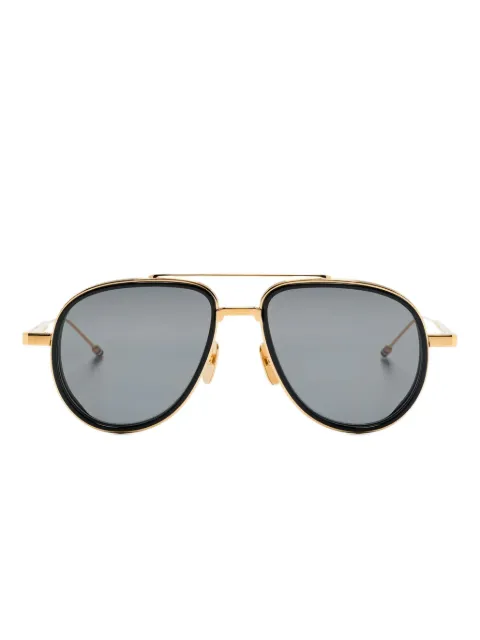 Thom Browne Eyewear pilot-frame sunglasses