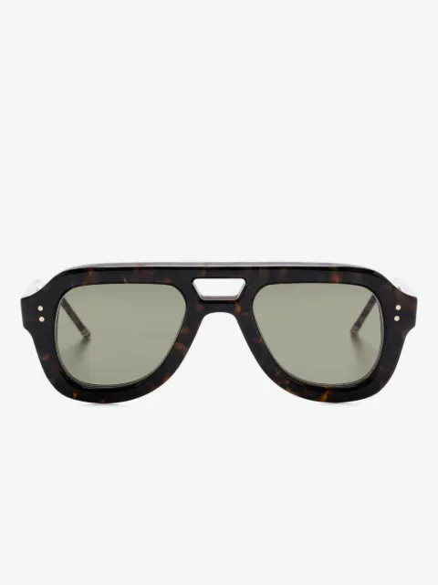 Thom Browne Eyewear pilot-frame sunglasses