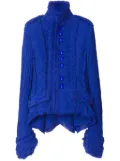 Burberry pleated tailored jacket - Blue