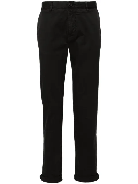 Incotex pantalones rectos con tiro bajo