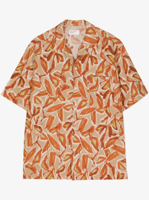 Universal Works Artist Flower linen-cotton shirt