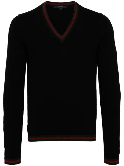 Gucci V-neck wool jumper